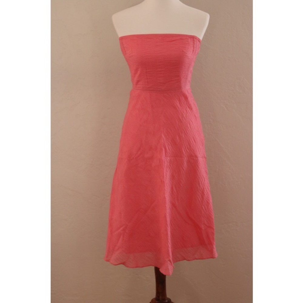 J Crew strapless midi dress